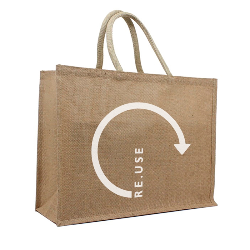 JUTE SHOPPERE MED LOGO